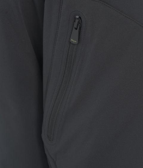 Giacca softshell imbottita #nero