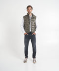 Gilet trapuntato #verde