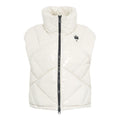 Gilet lucido in eco piuma #bianco