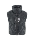 Gilet lucido in eco piuma #nero