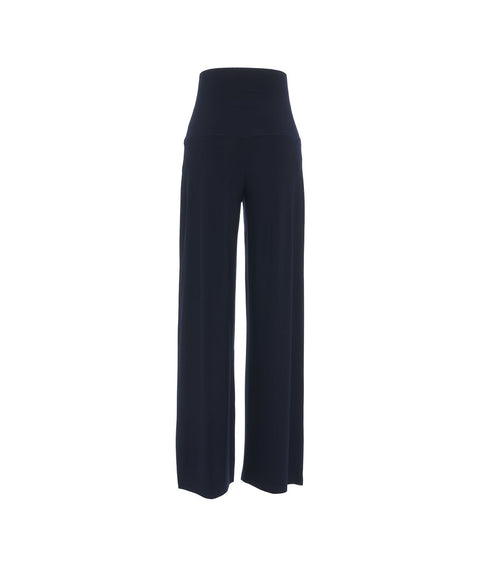 Pantaloni a gamba larga #blu