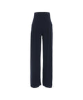 Pantaloni a gamba larga #blu