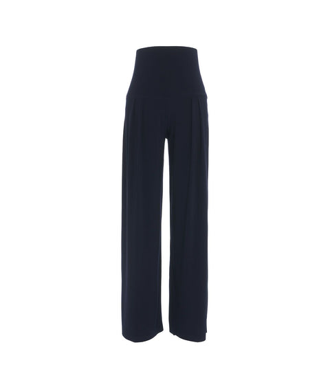 Pantaloni a gamba larga #blu