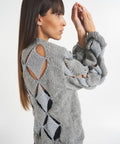 Maglione 'Gem' #grigio