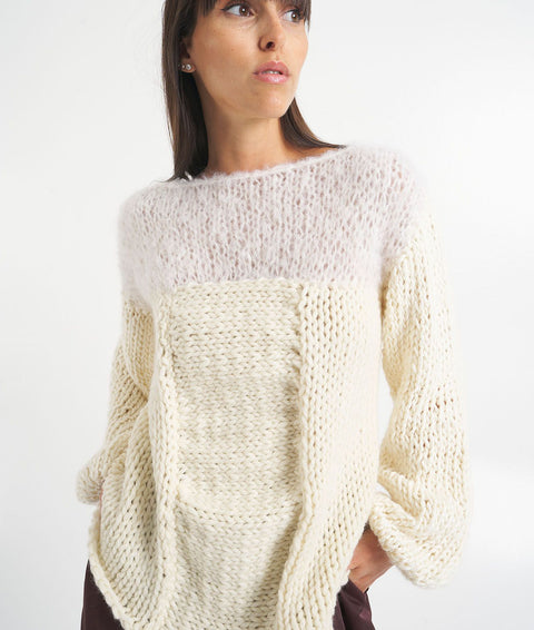 Maglione 'Bylgja' #bianco