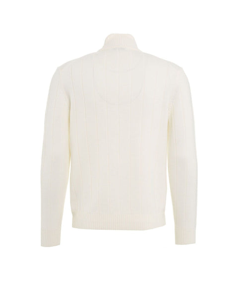 Maglione in lana vergine #bianco