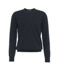 Maglia Extralight Knit con scollo rotondo #blu