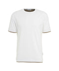 T-shirt con doppio orlo #bianco