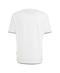 T-shirt con doppio orlo #bianco