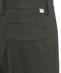 Pantaloni con orlo risvoltato #verde