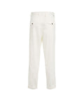 Chino relaxed fit 'Duomo' #bianco