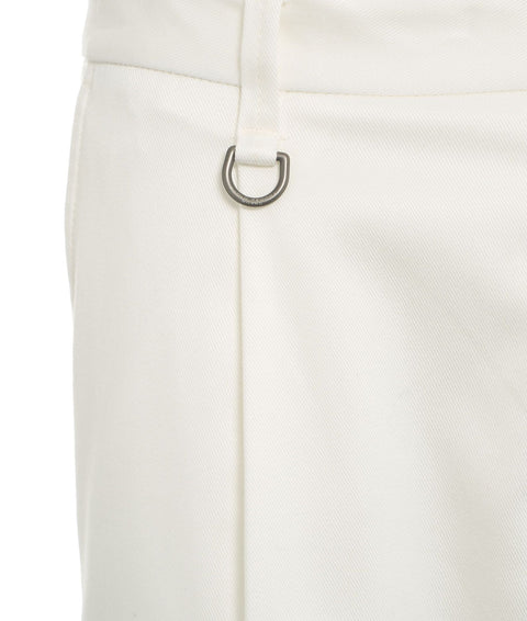 Chino relaxed fit 'Duomo' #bianco