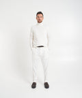 Chino relaxed fit 'Duomo' #bianco