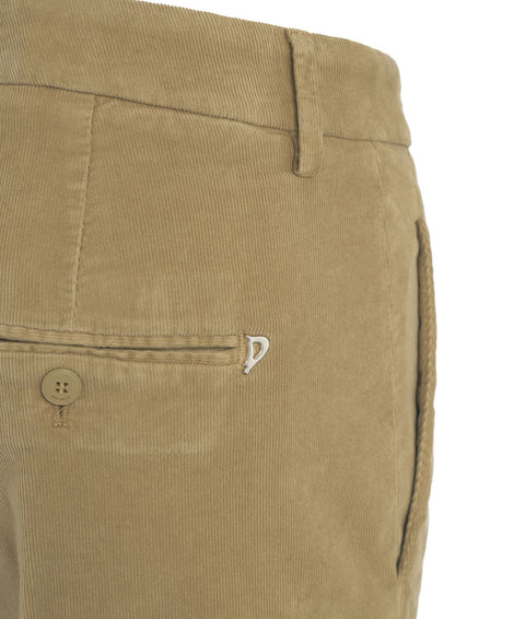 Chino relaxed fit 'Duomo' #marrone