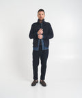 Chino relaxed fit 'Duomo' #blu