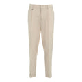 Pantalone chino relaxed fit #bianco