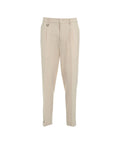 Pantalone chino relaxed fit #bianco