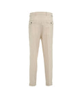 Pantalone chino relaxed fit #bianco