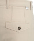 Pantalone chino relaxed fit #bianco