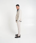 Pantalone chino relaxed fit #bianco