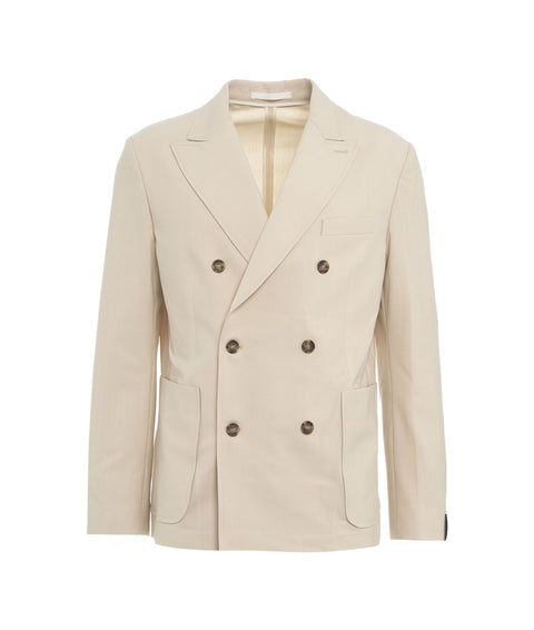 Blazer doppiopetto #beige