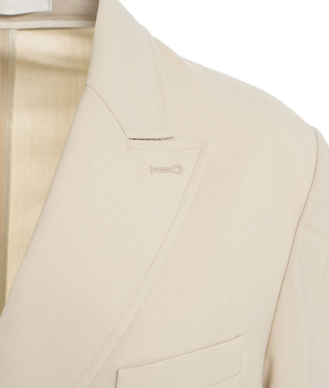 Blazer doppiopetto #beige