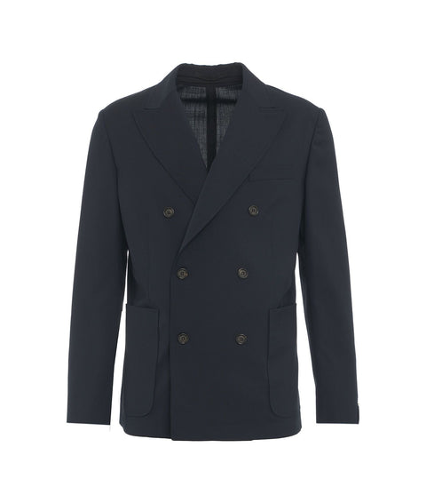 Blazer doppiopetto #blu