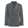 Blazer doppiopetto #grigio