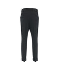 Pantaloni in tessuto con cintura #nero