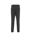 Chino relaxed fit 'Duomo' glencheck #grigio