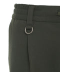 Pantaloni chino con coulisse #verde