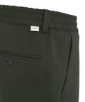 Pantaloni chino con coulisse #verde