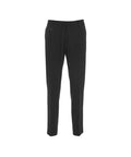 Pantaloni chino con coulisse 'Brera' #nero