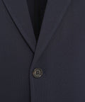 Blazer monopetto #blu