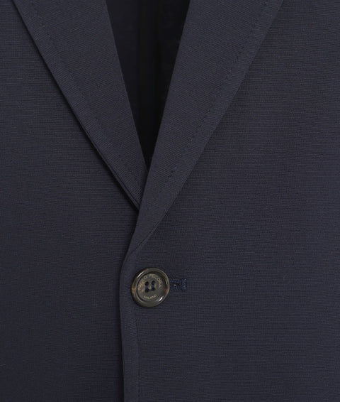 Blazer monopetto #blu