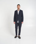 Blazer monopetto #blu