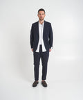 Blazer monopetto #blu