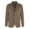 Blazer in velluto a coste sottili #grigio