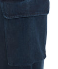 Jeans 'Cargo Palazzo' #blu