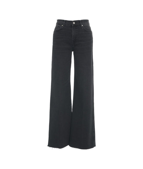 Wide leg jeans 'Lotta' #nero