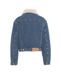 Giacca in denim Sherpa 'Nellie' #blu