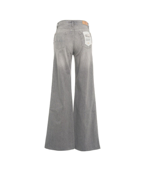 Jeans wide leg 'Lotta' #grigio