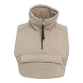 Gilet imbottito cropped #grigio