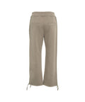 Pantaloni jogger con orlo sfrangiato #grigio