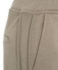 Pantaloni jogger con orlo sfrangiato #grigio