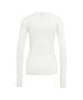 Maglia con passapollice #bianco