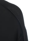 Longsleeve shirt in viscose #nero