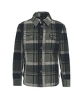 Giacca in lana lumberjack 'Percy' #verde