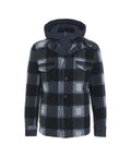 Giacca in stile lumberjack #blu