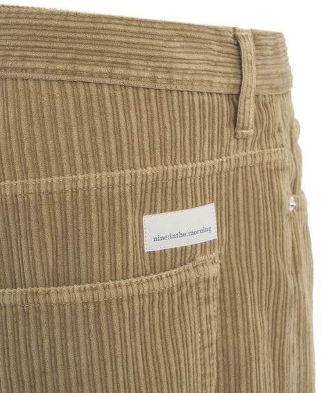 Pantaloni di velluto a coste 'Ica' #beige